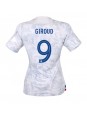 Frankreich Olivier Giroud #9 Auswärtstrikot für Frauen WM 2022 Kurzarm